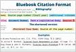 Free Bluebook Citation Generator Online Bluebook In Text Cite